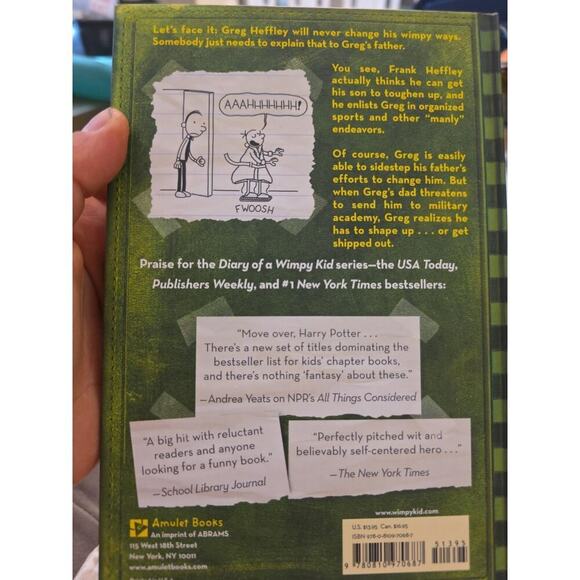 Diary of a Wimpy Kid: The Last Straw [Book 3] , Jeff Kinney - Picture 2 of 9